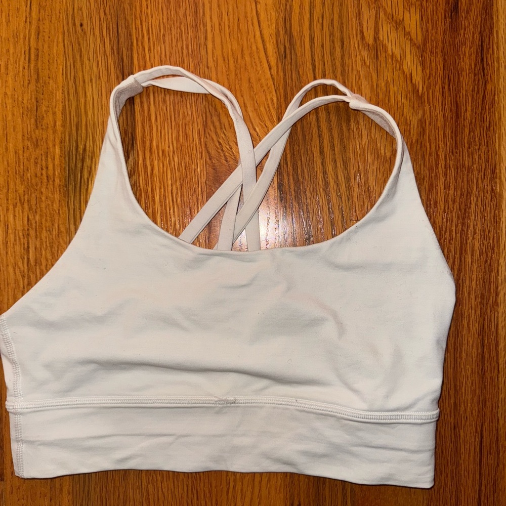 Lululemon Women's white Sports Bra